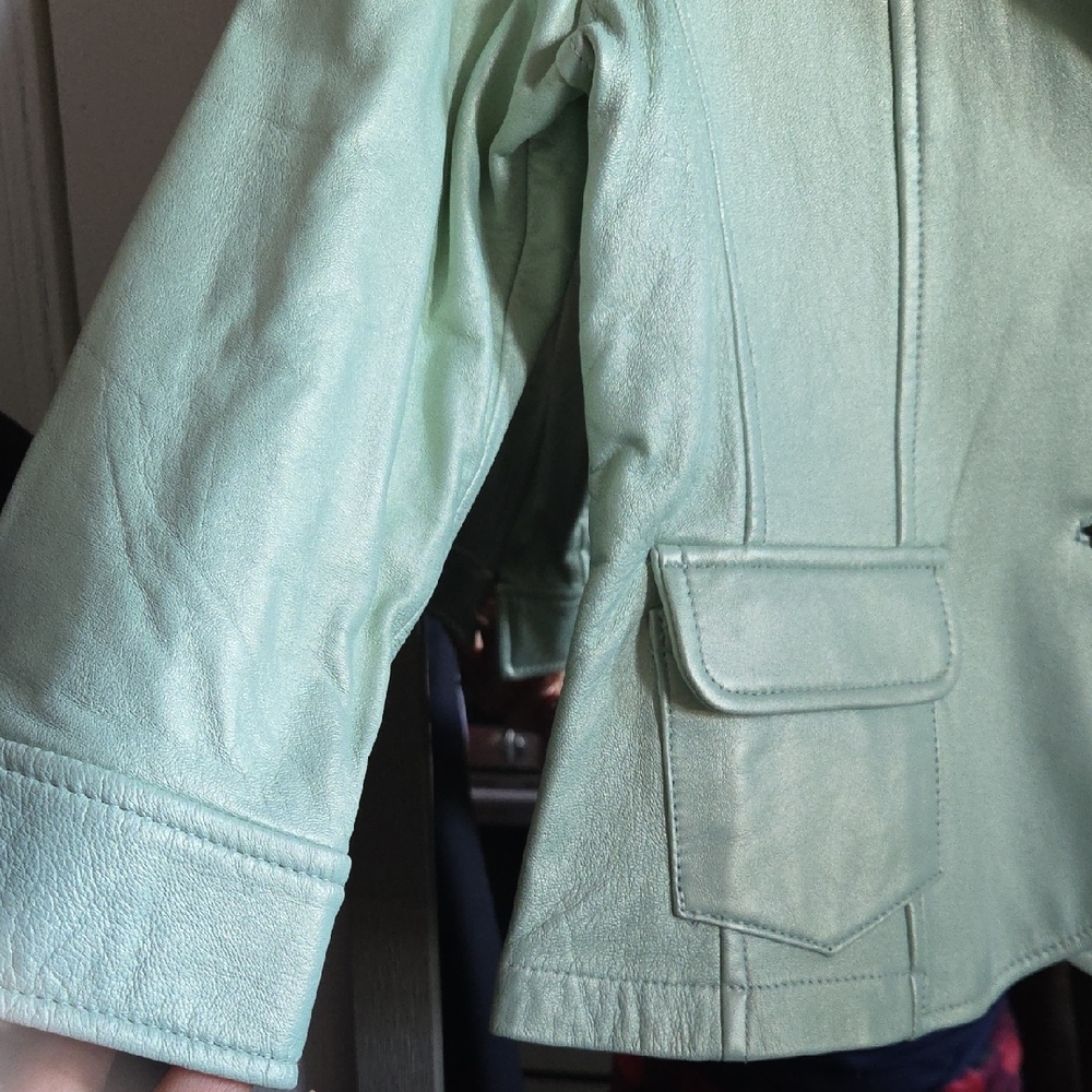 Women's Mint Green Tailored Blazer - Unknown Brand - Picture 5 of 10